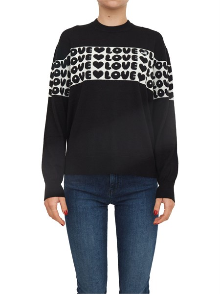 maglia donna love moschino nero ws97g11x1148