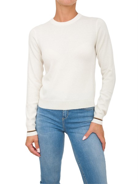 maglia donna marella bianco valva