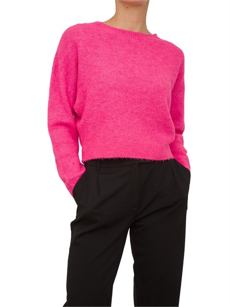 maglia donna marella fuxia cestino