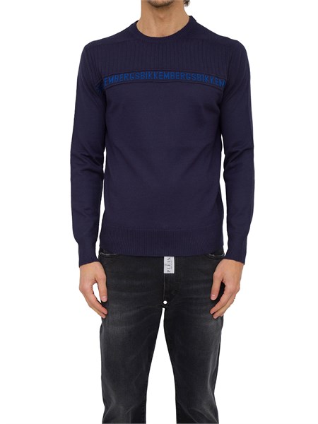 maglia uomo bikkembergs blu pbmm0002k0009