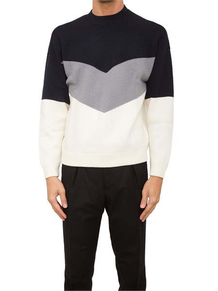 maglia uomo emporio armani multicolor 6d1mxr1mkgz