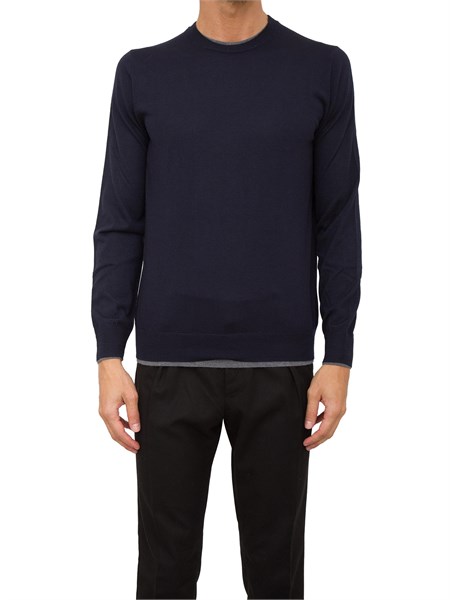 maglia uomo paolo pecora blu a013f001
