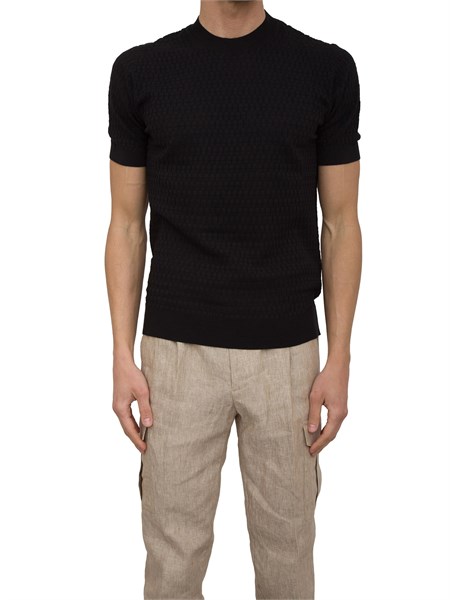 maglia uomo paolo pecora nero a021f100