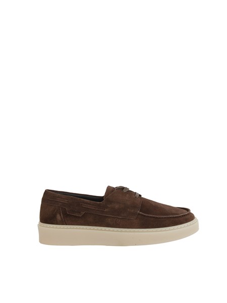 mocassino artie antony morato in camoscio marrone mmfw01884le300005