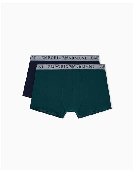 pack 2 boxer emporio armani in cotone stretch bicolor em000252af10776