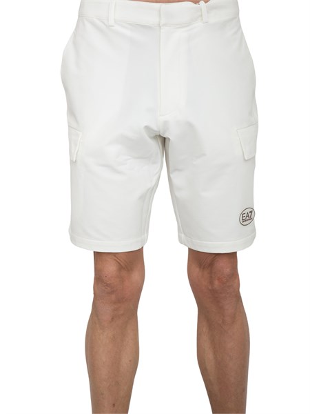pantalone bermuda uomo ea7 emporio armani bianco 7m000196af13554