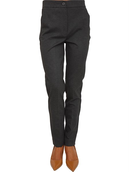 pantalone casual donna emme marella grigio chinos