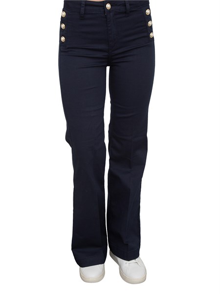 pantalone casual donna liu jo blu wa5459t4033