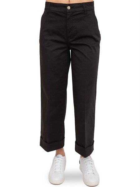 pantalone casual donna liu jo nero wa2236t4810