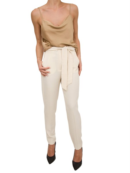pantalone casual donna marella avorio egle