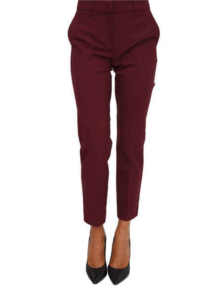 pantalone casual donna marella bordeaux leccio
