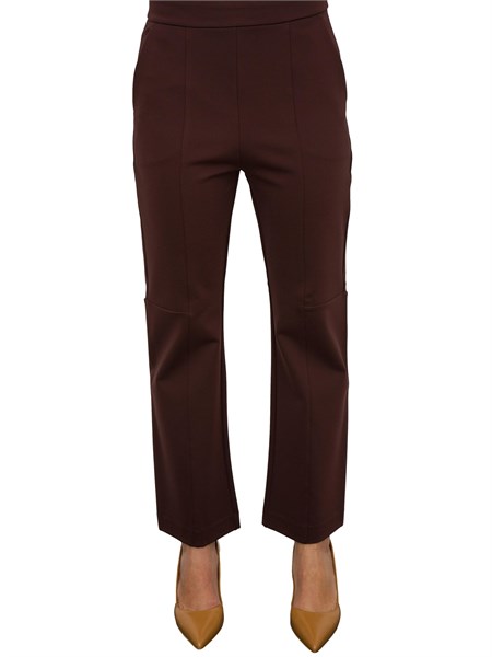 pantalone casual donna max mara marrone glasgow