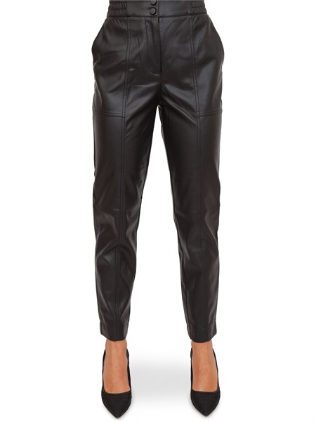 pantalone casual donna nenette nero eucalipto