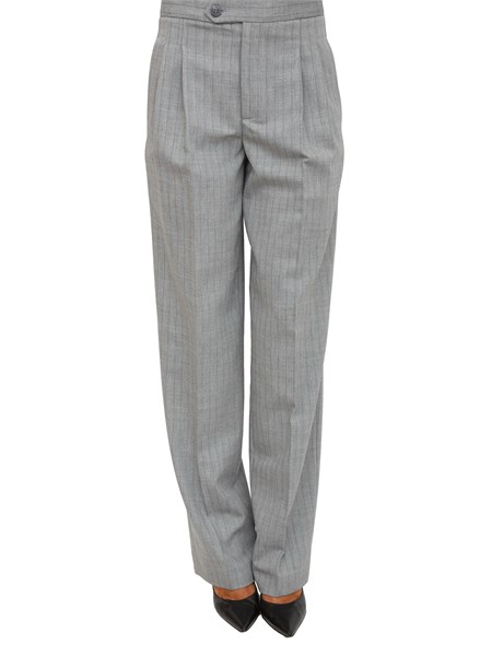 pantalone casual donna twin set grigio 252tp2632