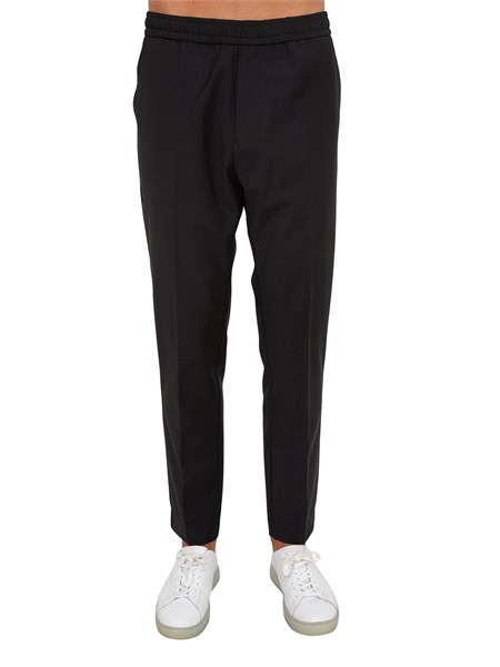 pantalone casual uomo liu jo nero m000p303joggwave