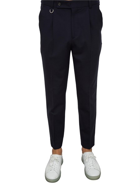 pantalone casual uomo paolo pecora blu b1253057
