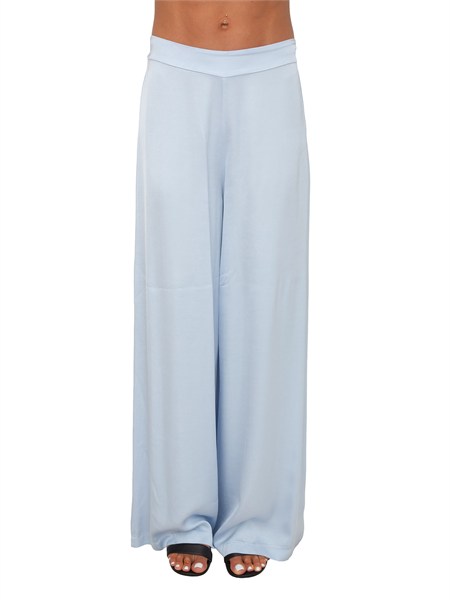 pantaloni calador kocca in viscosa azzurra caladorpf8414