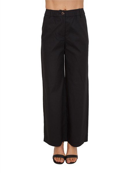 pantaloni elettra nenette in cotone nero 41bb elettra