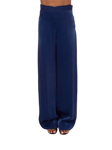 pantaloni jos kocca in tessuto leggero blu jospf8948