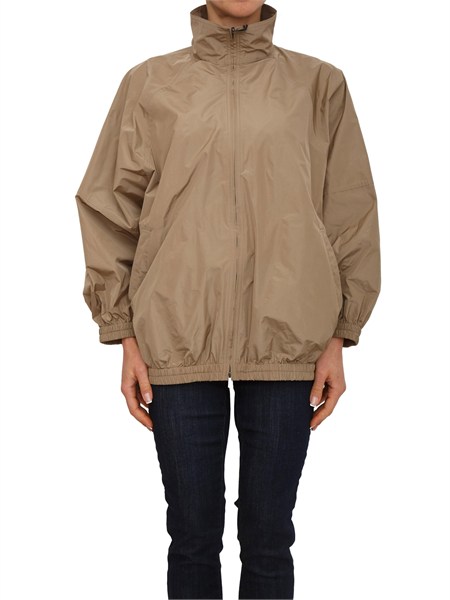 parka foscari marella in taffeta tecnico taupe mlsfoscari