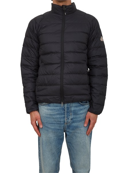 piumino guzet pyrenex uomo in piuma doca e tessuto tecnico nero hmz011