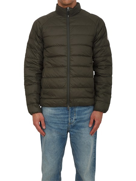 piumino guzet pyrenex uomo in piuma doca e tessuto tecnico verde hmz011