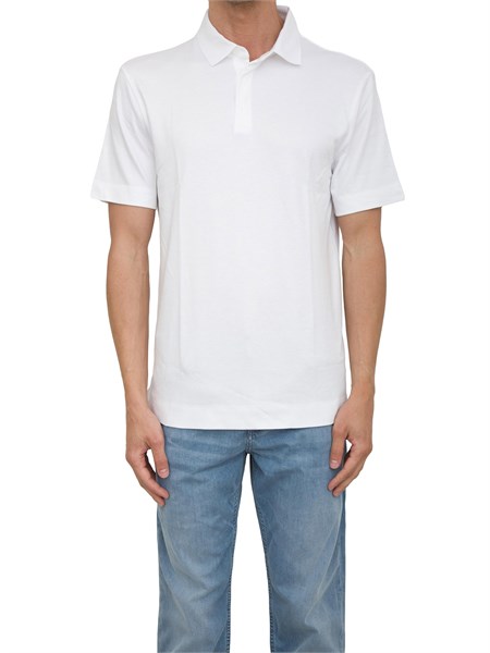 polo uomo boss bianco ppress5250536667
