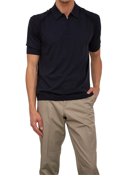 polo uomo emporio armani blu em000680af13907