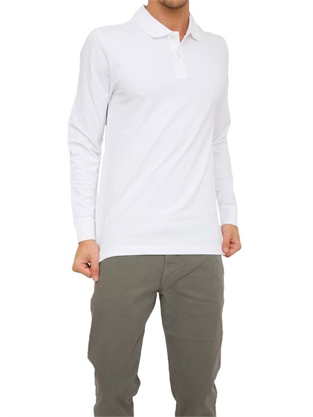 polo uomo guess jeans bianco m3yp58k7o64