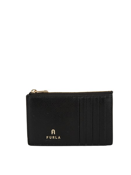 porta carte di credito furla camelia m in pelle nera wp00310are000