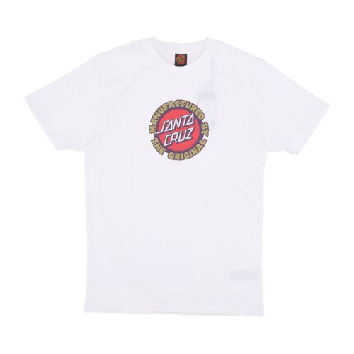 SANTA CRUZ SANTA CRUZ Sca-Tee-10683 Tee Wht Speed Bianco Uomo in T-shirt