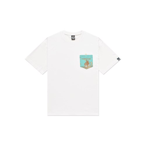 SCORPION BAY SCORPION BAY Mte4552 08 Wht T-Shirt Bianco Uomo in T-shirt