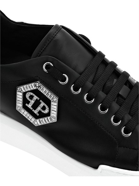 sneakers pelle donna philipp plein nero wsc1473ple075n