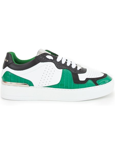 sneakers pelle uomo philipp plein verde usc0260ple010n