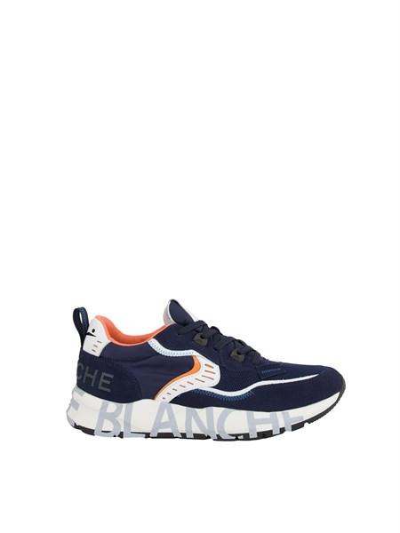 sneakers pelle uomo voile blanche blu club012017465