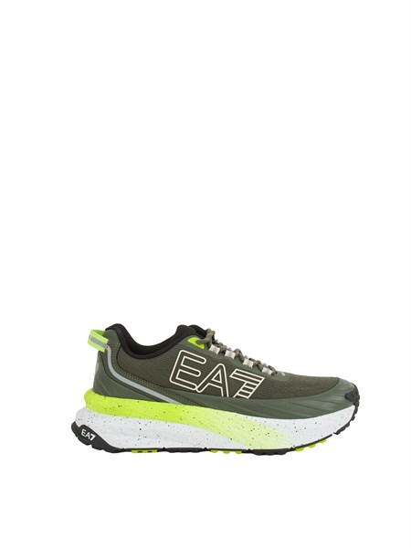 sneakers poliestere uomo ea7 emporio armani verde x8x177xk381