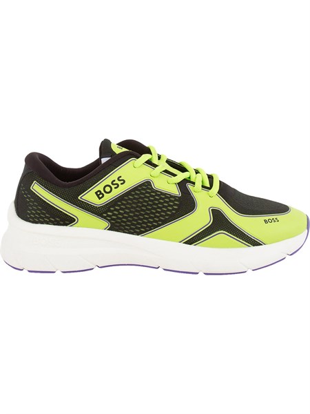 sneakers poliuretano uomo hugo boss verde owen runn empr50493217