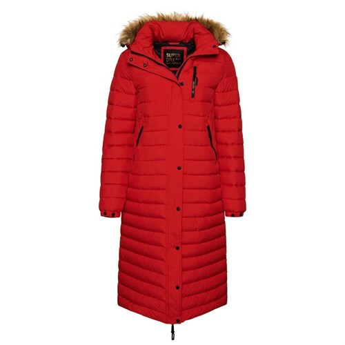 SUPERDRY SUPERDRY W5011565A Rxg Piumino Rosso Donna in Giacche