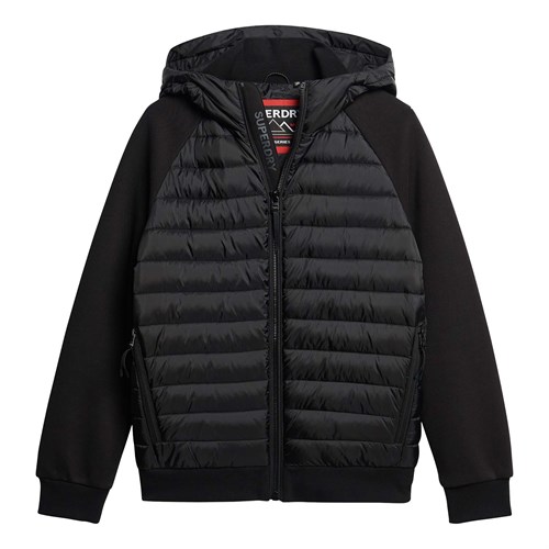 SUPERDRY SUPERDRY M2013104A 02A Giacca Hybrid Nero Uomo in Giacche
