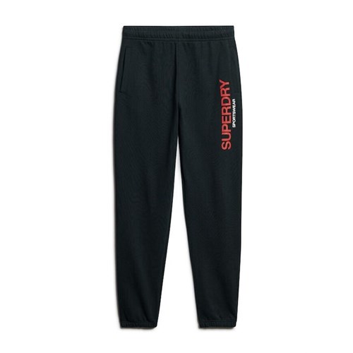 SUPERDRY SUPERDRY M7010996A 98T Pant Jogger Nero Uomo in Pantalone