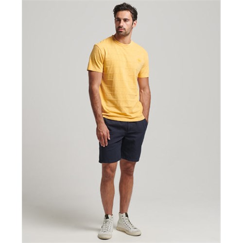 SUPERDRY SUPERDRY M1011570A A6D Gold/Yel T-Shirt Giallo Uomo in T-shirt