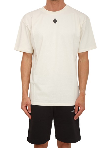 t shirt beige county of milan in cotone s6cmmath096
