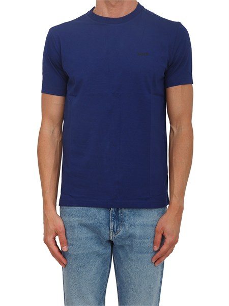 t shirt blu tee boss uomo in cotone tee50506373