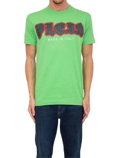 t shirt uomo philipp plein verde mtk6227pjy002n