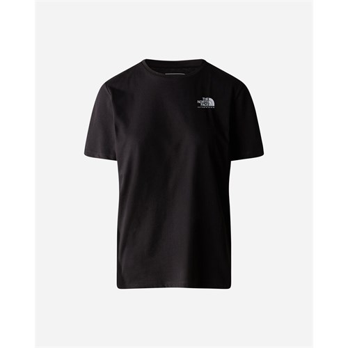 THE NORTH FACE THE NORTH FACE Nf0A86XN Ky41 T-Shirt Mc Nero Donna in T-shirt