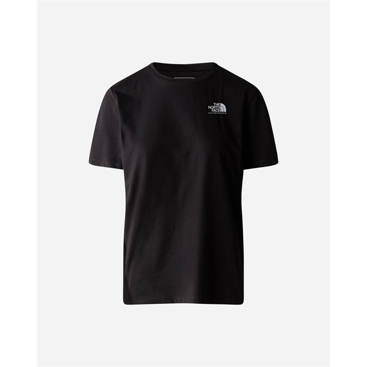 THE NORTH FACE THE NORTH FACE Nf0A86XN Ky41 T-Shirt Mc Nero Donna