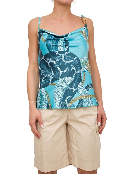top donna fracomina turchese fq24st2005w470n4