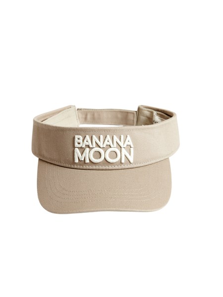 visiera banana moon in cotone tortora maffinbasiccap