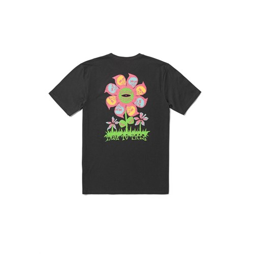 VOLCOM VOLCOM A5012400 Tee Sth Flower Grigio Uomo in T-shirt