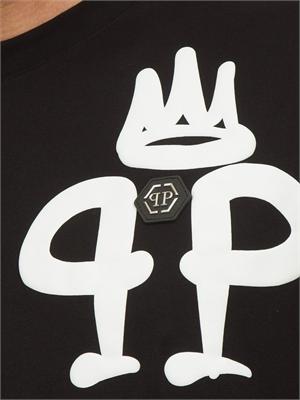 T-SHIRT PHILIPP PLEIN NERO in UOMO